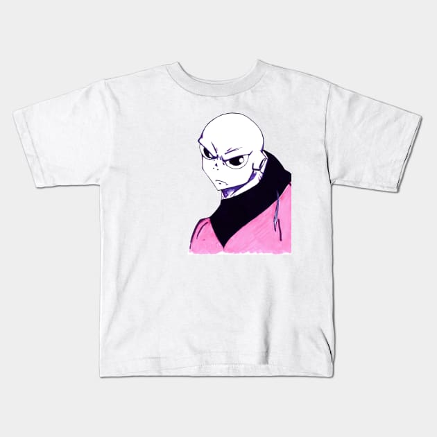 Jiren from dragon ball super Kids T-Shirt by jorge_lebeau